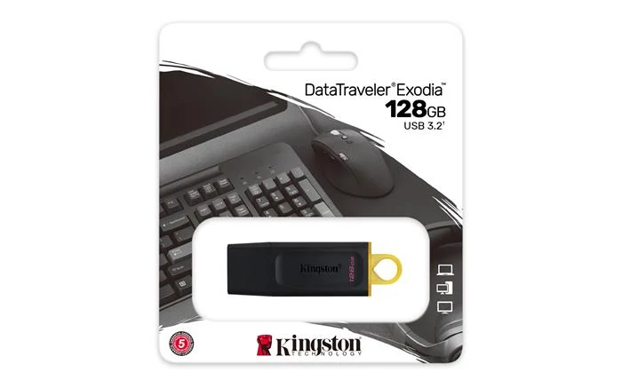 Pendrive, 128GB, USB 3.2, KINGSTON 
