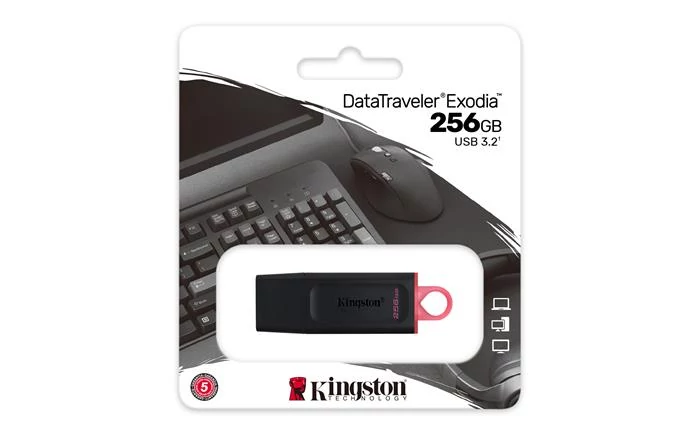 Pendrive, 256GB, USB 3.2, KINGSTON 