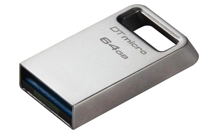 Pendrive, 64GB, USB 3.2, 200MB, fém, KINGSTON 