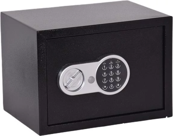 Lemezszekrény, elektronikus zár, 17,3 l, 250x350x250 mm, KINGSAFE 