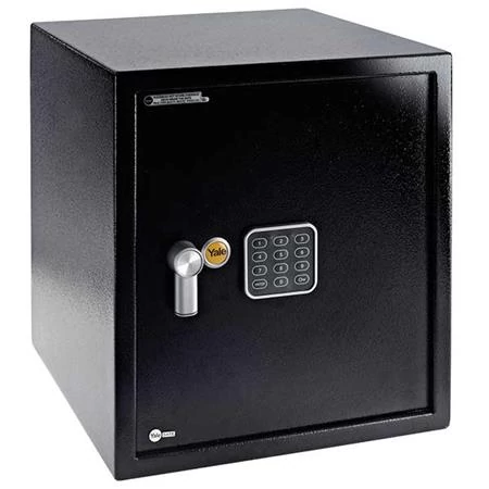 Bútorszéf, elektronikus zár, 40 l, 390x350x360 mm,YALE 