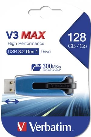 Pendrive, 128GB, USB 3.2, 175/80 MB/s, VERBATIM 