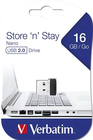 Pendrive, 16GB, USB 2.0, 10/3MB/sec, VERBATIM 