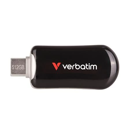 Pendrive, 512GB, USB-C 3.2 Gen1, VERBATIM 