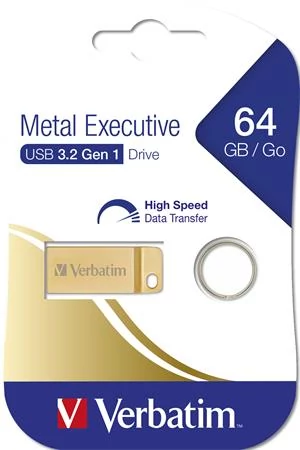 Pendrive, 64GB, USB 3.2, VERBATIM 