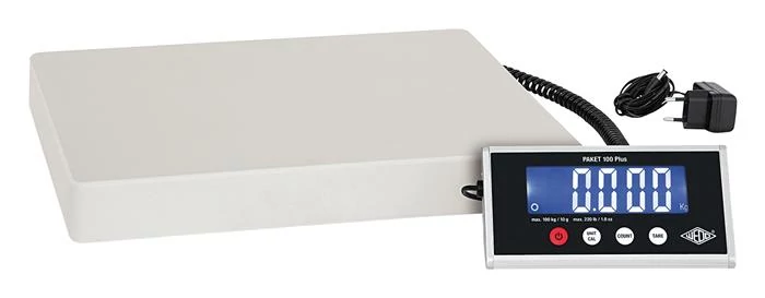 Csomagmérleg, digitális, 100 kg terhelhetőség, WEDO 