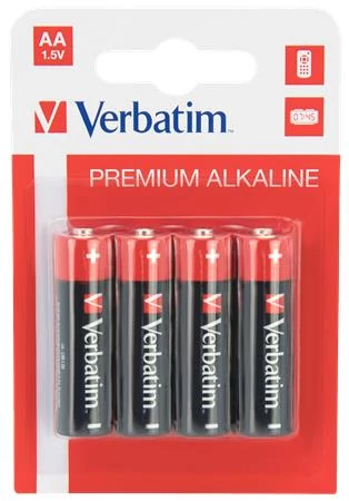 Elem, AA ceruza, 4 db, VERBATIM 