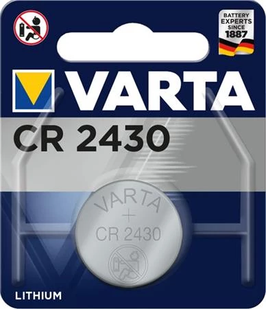 Gombelem, CR2430, 1 db, VARTA 