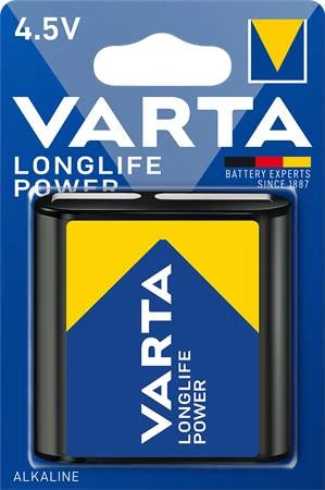 Elem, 3LR12 lapos elem, 4,5 V, 1 db, VARTA 