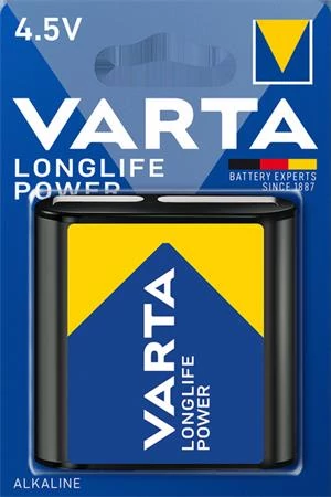 Elem, 3LR12 lapos elem, 4,5 V, 1 db, VARTA 