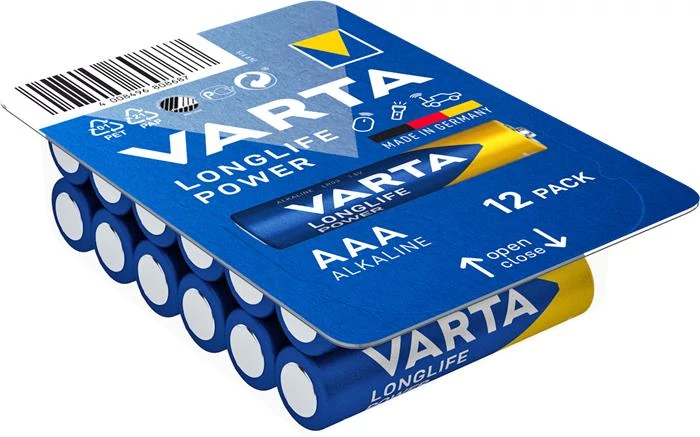Elem, AAA mikro, 12 db, VARTA 