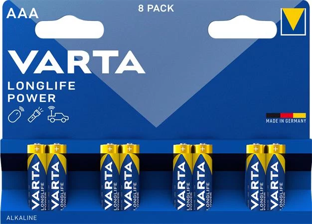 Elem, AAA mikro, 8 db, VARTA 