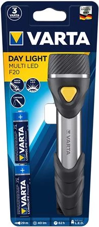Elemlámpa, LED, 2xAA, VARTA 