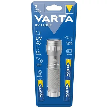 UV pénzvizsgáló lámpa, LED, VARTA 