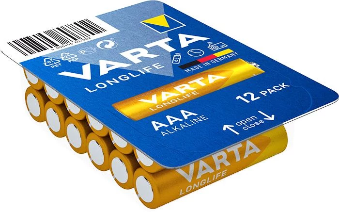 Elem, AAA mikro, 12 db, VARTA 
