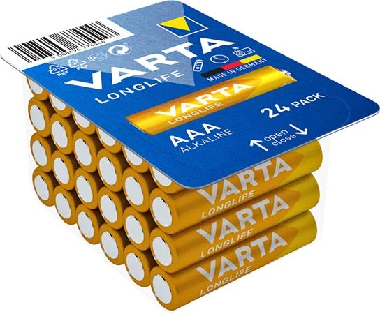 Elem, AAA mikro, 24 db, VARTA 