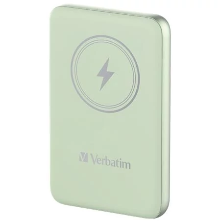 Hordozható akkumulátor, vezeték nélküli töltés, 10000 mAh, VERBATIM 