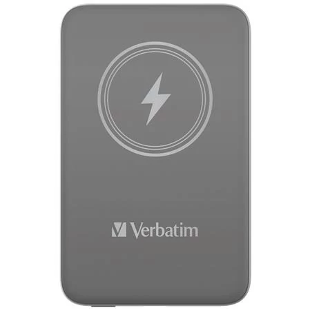 Hordozható akkumulátor, vezeték nélküli töltés, 10000 mAh, VERBATIM 