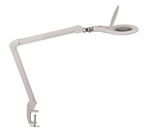 Asztali lámpa, LED, nagyító, felfogatható, MAUL 