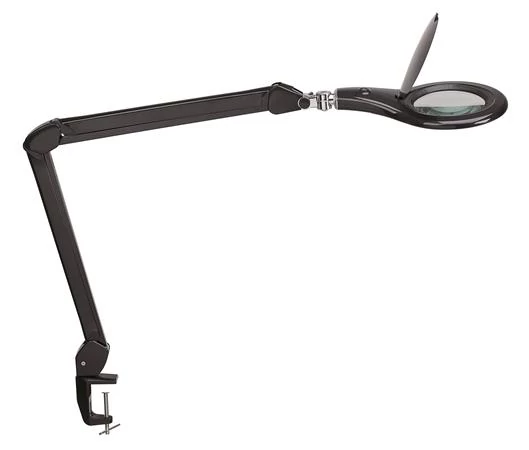 Asztali lámpa, LED, nagyító, felfogatható, MAUL 