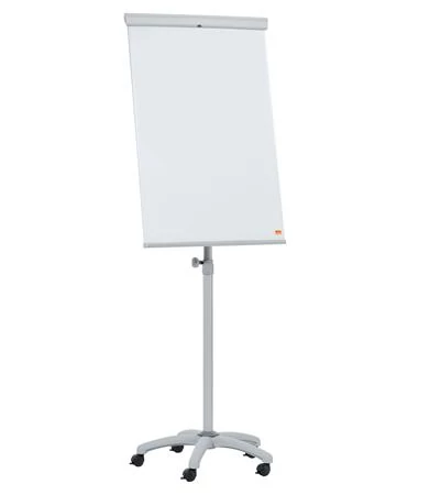 Flipchart tábla, mobil, mágneses felület, NOBO 