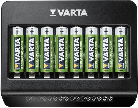 Elemtöltő, AA/AAA, 8 férőhelyes, VARTA 